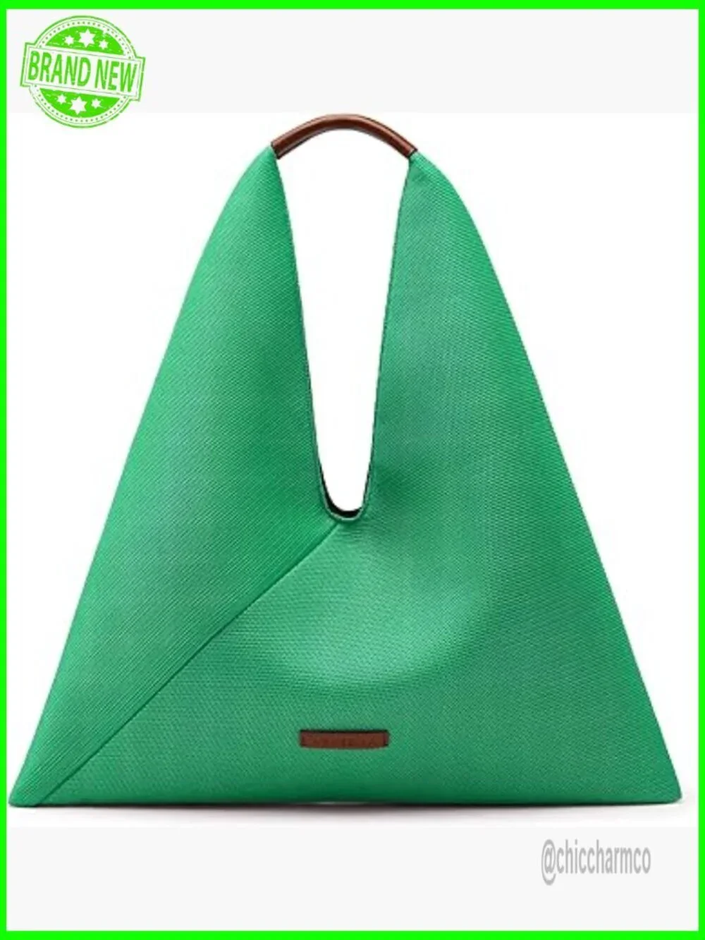 Large Fabric Hobo Bag with Shoulder Strap for Work Travel